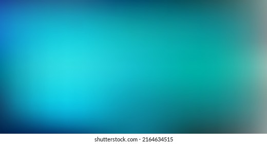 Light blue, green vector blurred pattern. Abstract colorful illustration with blur gradient. Your business gesign.