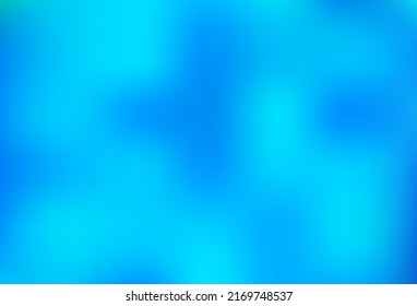 Light Blue, Green vector blurred and colored template. Shining colorful illustration in a Brand new style. Brand new style for your business design.