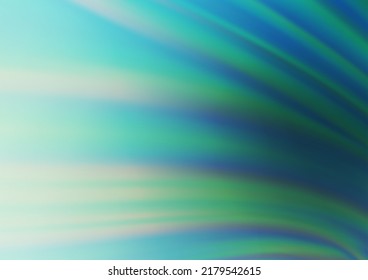 Light Blue, Green vector blurred background. Shining colorful illustration in a Brand new style. The blurred design can be used for your web site.