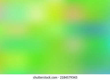 Light Blue, Green vector blurred and colored background. Modern abstract illustration with gradient. Sample for your creative designs.