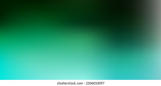 Hellblaue, grüne Vektorunscharfer Aufbau. Farbige, unscharfe Illustration im abstrakten Stil. Ihr Geschäftszeichen.