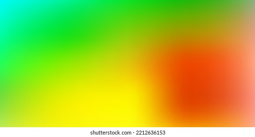 Light blue, green vector blurred pattern. Blurred abstract gradient illustration in simple style. Wallpaper for your web apps.