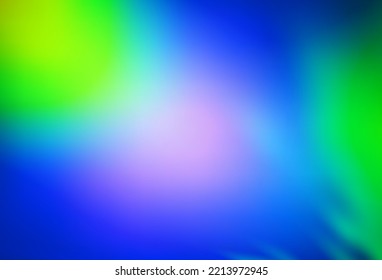Light Blue, Green vector blurred pattern. Colorful abstract illustration with gradient. Blurred design for your web site.