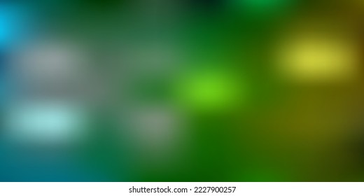 Textura azul claro, vectorial verde borrosa. Ilustración nítida y colorida en estilo abstracto. La mejor opción para tu diseño.