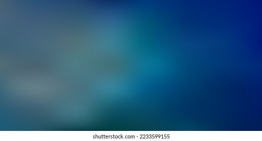 Light blue, green vector blurred template. Colorful abstract illustration with blur gradient. Wallpaper for your web apps.
