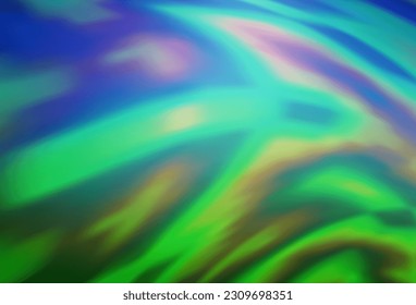 Light Blue, Green vector blurred and colored pattern. An elegant bright illustration with gradient. New way of your design.