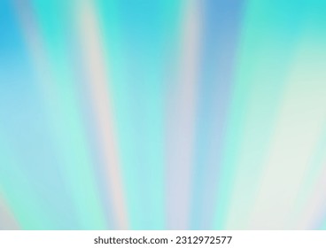 Light Blue, Green vector blurred bright background. A vague abstract illustration with gradient. Brand new style for your business design.