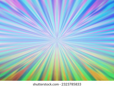 Azul claro, Verde vectorial borroso brillo patrón abstracto. Ilustración colorida en estilo abstracto con gradiente. La plantilla se puede utilizar para su libro de marca.