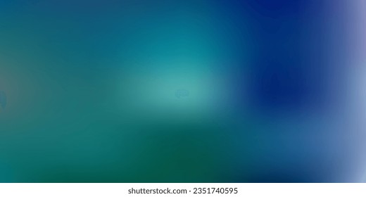 Light blue, green vector blurred pattern. Shining colorful blur illustration in abstract style. Your design for applications.