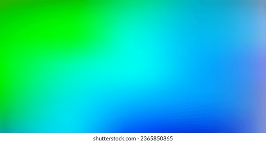 hellblauer, grüner Vektorgrafik unscharfer Hintergrund. Farbige abstrakte Farbverlauf-Illustration im unscharfen Stil. Die beste Wahl für Ihr Design.