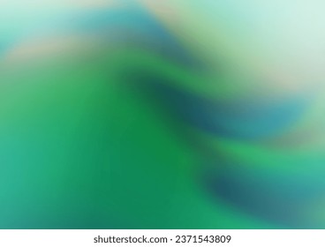 Light Blue, Green vector blurred bright background. An elegant bright illustration with gradient. The template for backgrounds of cell phones.