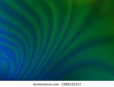 Light Blue, Green vector blurred shine abstract template. Shining colorful illustration in a Brand new style. The best blurred design for your business.