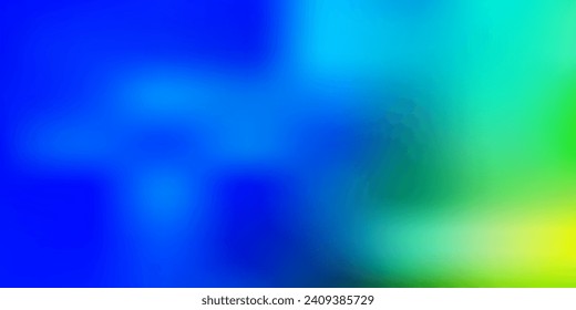 Light blue, green vector blurred pattern. Blurred abstract gradient illustration in simple style. Landing pages design.
