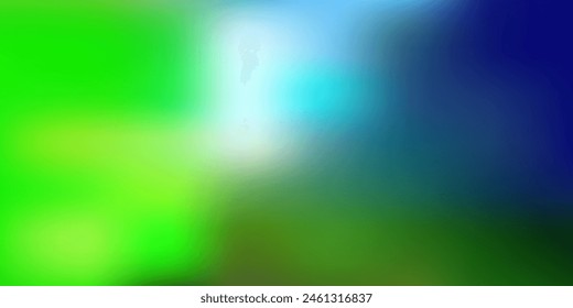 Light blue, green vector blurred background. Abstract colorful illustration in blur style with gradient. Background for web designers.
