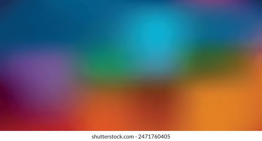 Light Blue, Green vector blurred background. Colorful illustration in abstract style with gradient. Elegant background for a brand book.