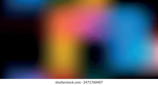 Light Blue, Green vector blurred background. Colorful illustration in abstract style with gradient. Elegant background for a brand book.
