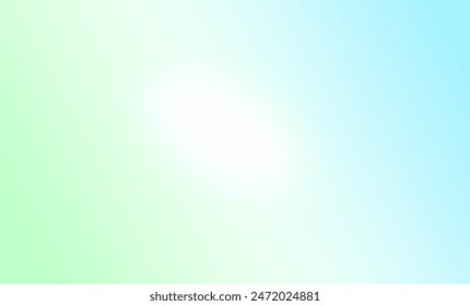 Light Blue, Green vector blurred background. Colorful illustration in abstract style with gradient. Elegant background for a brand book.