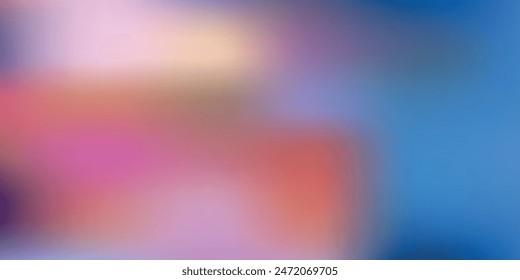 Light Blue, Green vector blurred background. Colorful illustration in abstract style with gradient. Elegant background for a brand book.
