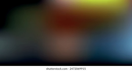 Light Blue, Green vector blurred background. Colorful illustration in abstract style with gradient. Elegant background for a brand book.