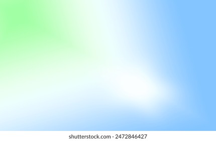 Light Blue, Green vector blurred background. Colorful illustration in abstract style with gradient. Elegant background for a brand book.