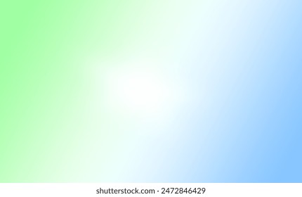 Light Blue, Green vector blurred background. Colorful illustration in abstract style with gradient. Elegant background for a brand book.