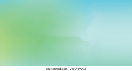 Light Blue, Green vector blurred background. Colorful illustration in abstract style with gradient. Elegant background for a brand book.