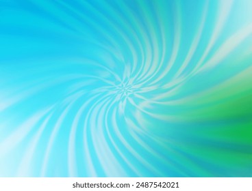 Light Blue, Green vector blurred shine abstract background. Colorful abstract illustration with gradient. Brand new design for your business.