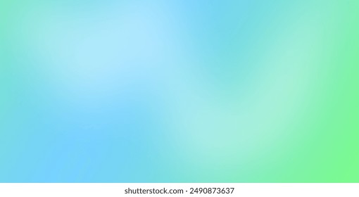 Light Blue, Green vector blurred background. Colorful illustration in abstract style with gradient. Elegant background for a brand book.