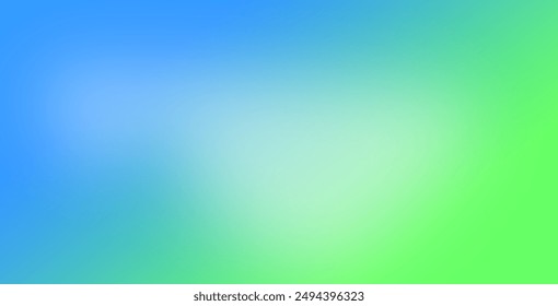 Light Blue, Green vector blurred background. Colorful illustration in abstract style with gradient. Elegant background for a brand book.