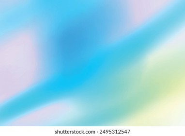 Light Blue, Green vector blurred and colored pattern. An elegant bright illustration with gradient. Blurred design for your web site.