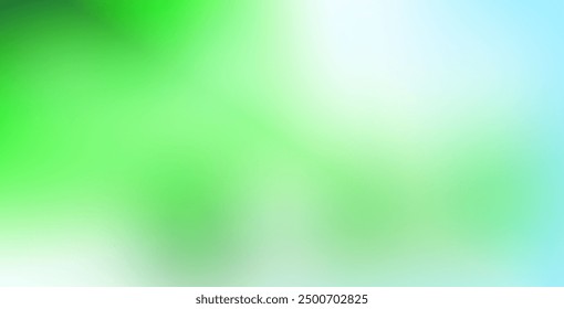 Light Blue, Green vector blurred background. Colorful illustration in abstract style with gradient. Elegant background for a brand book.