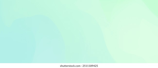 Azul claro, Vector verde de fondo borroso. Ilustración colorida en estilo abstracto con gradiente.