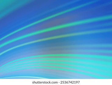 Hellblau, grüner, unscharfer Hintergrund. Farbige Illustration im unscharfen Stil mit Farbverlauf. Das elegante Muster für das Markenbuch.