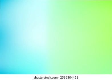 Light Blue, Green vector blurred background. Colorful illustration in abstract style with gradient. Elegant background for a brand book.