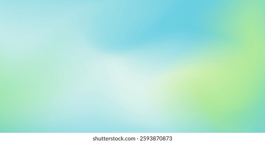 Light Blue, Green vector blurred background. Colorful illustration in abstract style with gradient. Elegant background for a brand book. Ecology concept