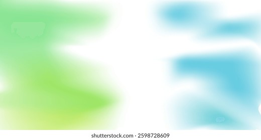 Light Blue, Green vector blurred background. Colorful illustration in abstract style with gradient. Elegant background for a brand book.