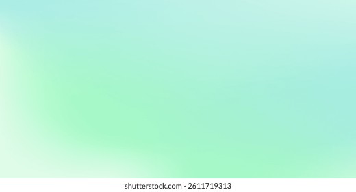 Light Blue, Green vector blurred background. Colorful illustration in abstract style with gradient art. Elegant background for a brand book