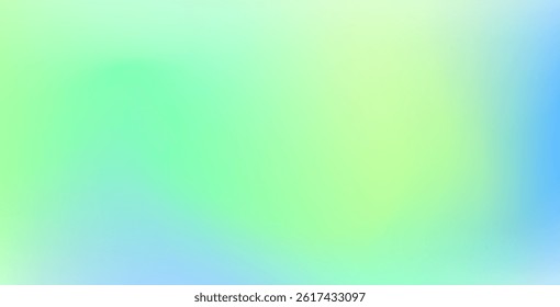 Light blue and green vector blurred background. Colorful abstract gradient illustration. Elegant and smooth backdrop, perfect for brand books and presentations.