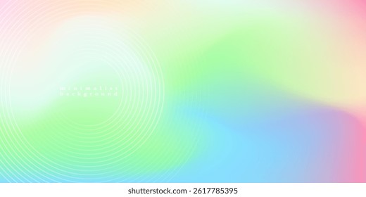 Light Blue, Green vector blurred background. Colorful illustration in abstract style with gradient. Elegant background for a brand book	