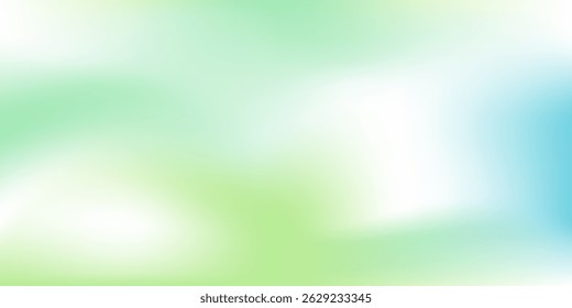 Light Blue, Green vector blurred background. Colorful illustration in abstract style with gradient. Elegant background for a brand book. 