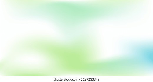 Light Blue, Green vector blurred background. Colorful illustration in abstract style with gradient. Elegant background for a brand book. 