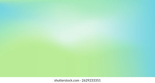 Light Blue, Green vector blurred background. Colorful illustration in abstract style with gradient. Elegant background for a brand book. Ecology concept for your graphic design, banner or poster