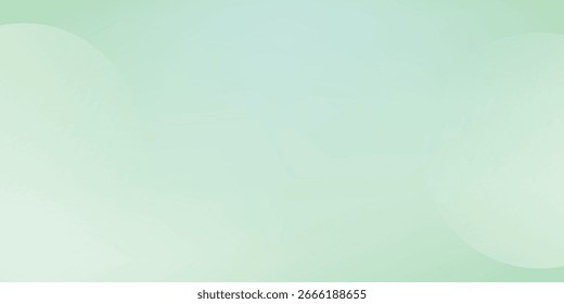 Hellblau, grüner, unscharfer Hintergrund. Farbige Illustration im abstrakten Stil mit Farbverlauf. Eleganter Hintergrund für ein Markenbuch.