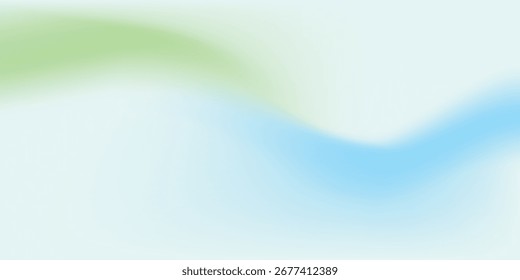 Fundo azul claro, vetor verde borrado. Ilustração colorida em estilo abstrato com gradiente. Fundo elegante moderno para um livro de marca.Eps 10