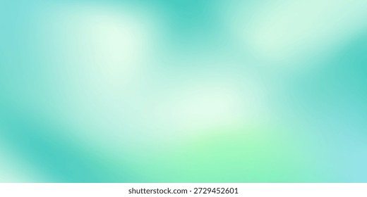 Hellblau, grüner, unscharfer Hintergrund. Ideal für Unternehmenspräsentationen, Technologiedesign, Markendarstellung im Gesundheitswesen, Nachhaltigkeitskonzepte, Website-Hintergründe und professionelles Marketingmaterial