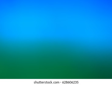 Light Blue, Green vector blurred and colored template. A completely new color illustration in a vague style. The blurred design can be used for your web site.