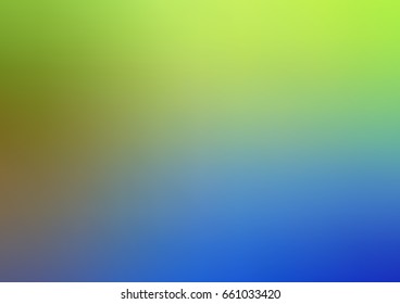 Light Blue, Green vector blurred and colored template. An elegant bright illustration with gradient. Brand-new design for your business.