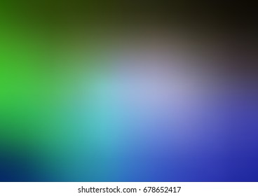 Light Blue, Green vector blurred and colored pattern. Brand-new colored illustration in blurry style with gradient. A completely new template for your business design.