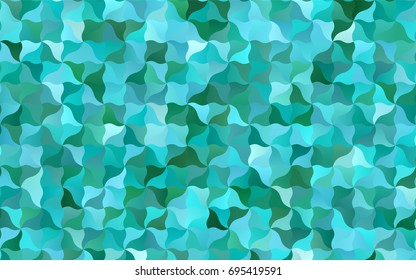 Light Blue, Green vector blurred pattern. A sample with blurred shapes. A completely new template for your business design.