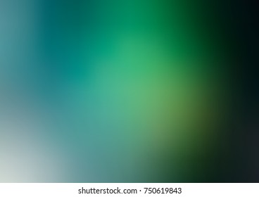 Light Blue, Green vector blurred background. A completely new color illustration in a vague style. A completely new design for your business.